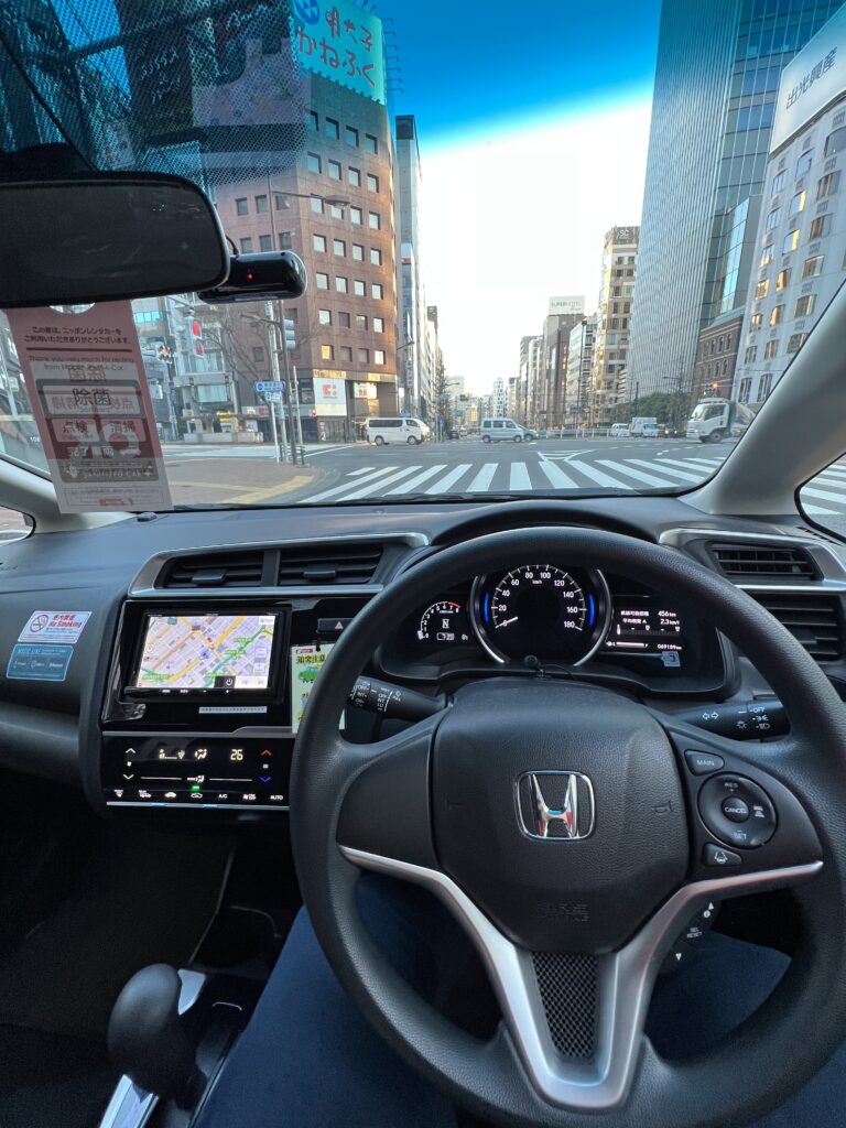เช่ารถ Honda Jazz ขับที่ญี่ปุ่น