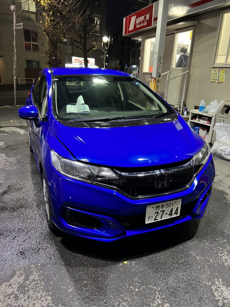 Honda Jazz ของ Nippon Rent a Car
