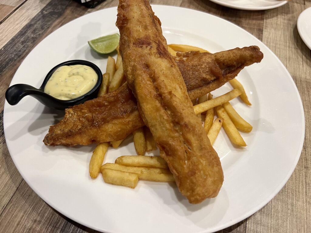 fish and chip สวัสดี